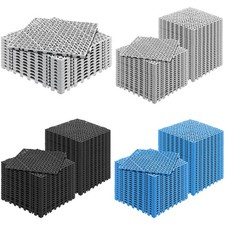 VEVOR 12-55 PCS Interlocking Drainage Floor Mat 12