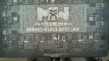 Wizkids Mechwarrior Dark Ages Aurora Dropship w/choice of Limited BT Figures picture