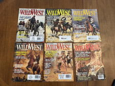 WILD WEST Yr 2001  Vintage Magazine set of 6 picture