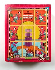 Vintage Rare 1973 PETER MAX Manhattan Yellow Pages Phone Book Complete VERY GOOD picture