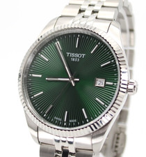 Tissot Ballade 40mm Green Dial Steel Watch T156.410.11.091.00 picture