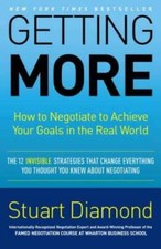 Getting More: How to Negotiate to Achieve Your Goals in th - VERY GOOD picture