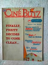 Cineblitz 2002 Magazine Amisha Saif Manisha Aamir Shah Rukh Bipasha Bollywood picture