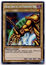 Right Arm of the Forbidden One LCYW-EN304 Yugi's World Secret Rare Yugioh - NM picture