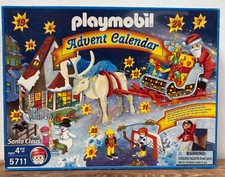 Playmobil Christmas Santa Claus Advent Calendar #5711 New in Box picture