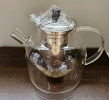 Ehugos 1500ML (50oz) Glass Tea Pot-NEW picture