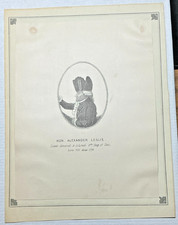 Alexander Leslie British General Revolutionary War Portrait After John Kay picture