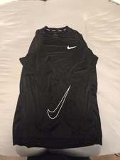 Nike Pro Dri-FIT Slim Fit Men’s Long Sleeve Crew Neck Shirt Black XL picture