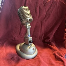 Vintage Shure Unidyne Model 55 Microphone W/ Original Presto A-556 Stand -1940’s picture
