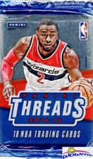 2014/15 Panini Threads Basketball HOBBY PREMIUM Factory Sealed Pack  picture