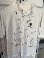 Jamie Far LPGA Classic Signed Golf Shirt - 21 Autographs - Highland Meadows Golf picture