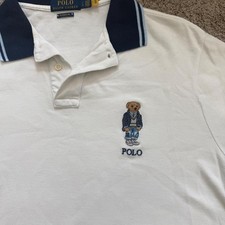 Polo-ralph-lauren Men's White Polo-shirts picture