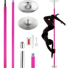 VEVOR Professional Spinning Static Dancing Pole Portable Removable Fitness Kit picture