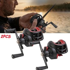 2 Pack Baitcasting Fishing Reel 7.2:1 Metal Spool Metal Casting Fishing Reel NEW picture