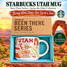 Starbucks Been There Series Utah Across the Globe Coffee & Tea Mug with Box picture