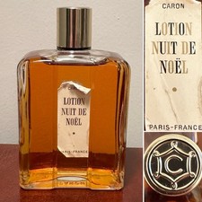 Caron NUIT DE NOEL Lotion Splash Perfume Large 5.75 oz/170 mL Sealed France picture
