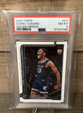 2025-26 Topps - Cedric Coward #211 Golden Mirror Image Variations (RC) picture