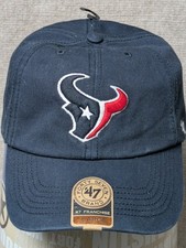 47 Brand Franchise Houston Texans Hat Mens Navy Blue NFL Cap NWT Fitted Large picture