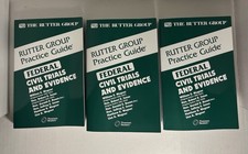 Federal Civil Trials and Evidence 2025 Edition Rutter Group Practice Guide picture