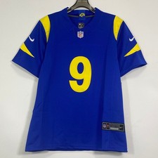 Matthew Stafford #9 Blue Embroidered Jersey S-4XL picture