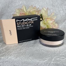 Mac Studio Fix Pro Set + Blur Weightless Loose Powder .42oz/12g LIGHT  picture