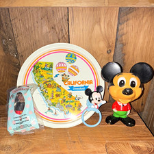 Vintage Disney Mickey Mouse Collectibles Lot 1976-2004 picture