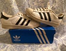 Adidas Originals Superstar White and Black Classic Shell Toe Sneakers picture