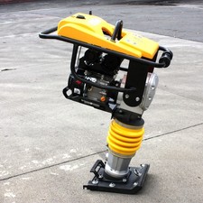 Dirt Soil Jumping Jack Tamping Rammer Tamper Compactor w/ 6.5HP 196cc Engine picture