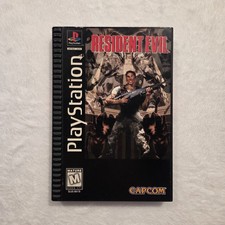 Resident Evil PS1 Long Box Tested W/ Rare Intact Registration Card SLUS-00170 picture