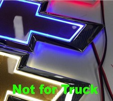 5D LED Chevrolet Car Emblem 'NO TRUCK' Trunk Tail Logo Light Badge Compatible picture