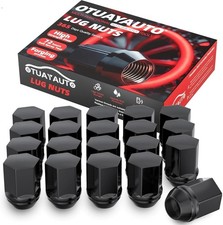 M14x1.5 OEM Lug Nuts - Replacement for M14x1.5-for Jeep Wheel Black 20 PCS picture