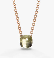 Pomellato Nudo Natural Green Amethyst Pendants,925 Sterling Silver Pendants picture