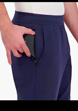 Russell Athletic Men's Navy Athleisure Pants  S  picture