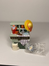 VTG Midwest PHB Gardening Club GARDENING HUTCH Porcelain Hinged Trinket Box picture