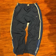 RARE VINTAGE Y2K BLUE BAGGY NIKE SWEATS picture