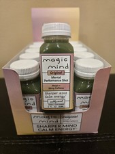 Magic Mind Original Mental Performance Drink Shot, 55mg Caffeine, 2 fl oz picture