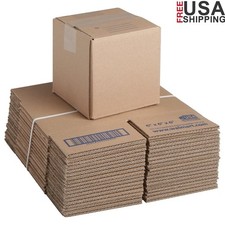 100% Recycled Small Shipping Boxes Eco Friendly 6x6x6 Inches 30 Pack Durable New picture