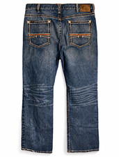 Ariat M4 Men’s Relaxed Fit Bootcut Blue Denim Jeans Medium Wash 5-Pocket 40x34 picture