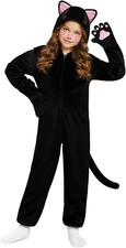 Halloween Cat Costume for Girls - Animal Costume Dress up Gifts for Kids picture