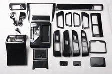 26PCS Black Carbon Fiber Car Interior Kit Cover Trim For Toyota Camry 2012-2016 picture