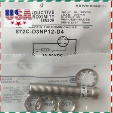 872C-D3NP12-D4 Allen Bradley Proximity Sensor 10-30VDC 2000mA New US Ship picture