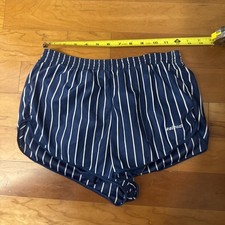 Vintage Hind Poly Nylon Running Navy Blue Shorts Glanz 80s Men’s Sm Med W/ Tags picture