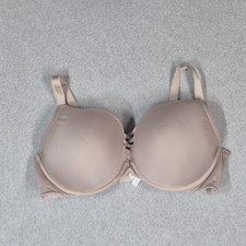 Torrid Curve Women Bra 40DDD Beige 360 Back Smoothing Push Up Plunge Adjustable picture