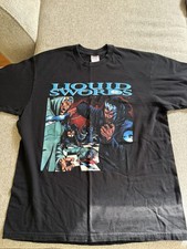Supreme Liquid Swords Authentic Vintage Mens Tee Large Black Blue Wu Tang Rare picture