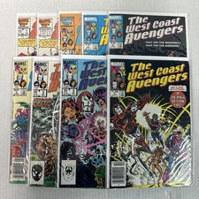 West Coast Avengers #1-7 + Annual 1 Lot Of 9 Marvel Comics 1985 1986 Newstands picture