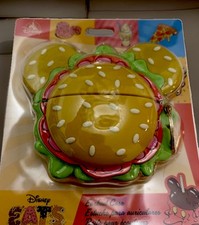 Disney Disney Eats Mickey Hamburger Earbud Case, Small, Yellow picture