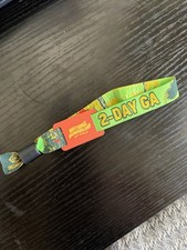 Nocturnal Wonderland 2-Day GA Experience Pass Festival Wristband (Green/Red) picture
