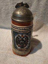 Vintage Stein Limited Edition Collectible Kaiser Wilhelm & Wife Alberta Numbered picture
