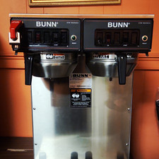 BUNN CW Series Double Decanter Coffee Brewer 2 Warmers Hot Water Faucet picture