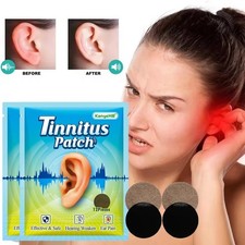 12/24Pc Tinnitus Treatment Patch Prevent Hearing Loss Ear Relief Medical Plaster picture